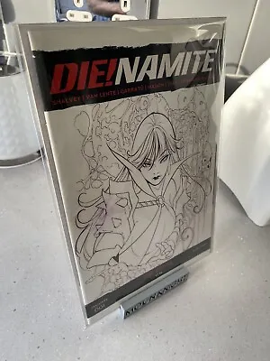 Buy DieNamite #1 Cover M Peach Momoko Vampirella Black & White Variant • 7£