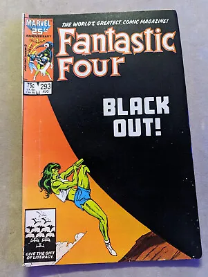 Buy Fantastic Four #293, Marvel Comics, 1986, She-Hulk, FREE UK POSTAGE • 5.49£