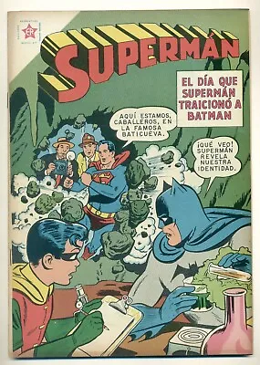 Buy SUPERMAN #188 El Día Que Supermán Traicinó A Batman, Novaro Comic 1959 • 78.87£