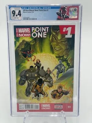 Buy All-New Marvel Now! Point One! #1 - 1st Kamala Khan Custom CGC 9.4 MODERN GRAIL • 103.28£