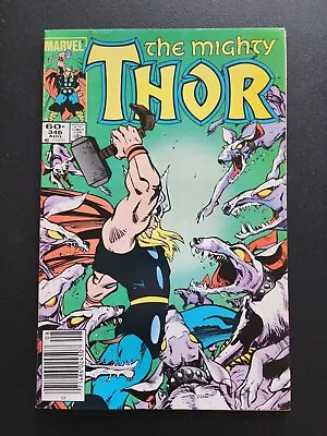 Buy Marvel Comics The Mighty Thor #346 Aug 1984 1st App Casket Ancient Winters (a) • 3.15£