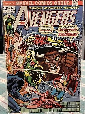 Buy The Avengers #121 FN+ (Marvel Comics March 1974) • 11.85£