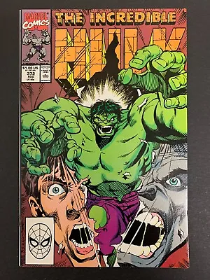 Buy Incredible Hulk #372 *high Grade!* (1990)  Green Hulk Returns!  Lots Of Pics! • 7.88£