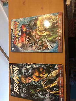 Buy Aquaman New 52 Volumes 1 And 2 By Geoff Johns And Ivan Reis • 8.73£