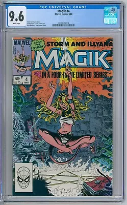 Buy Magik 4 CGC Graded 9.6 NM+ Marvel Comics 1984 • 47.36£