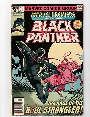 Buy Marvel Premiere #53 Black Panther Marvel Comics Newsstand Good FAST SHIPPING! • 2.80£