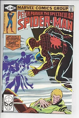 Buy Spectacular Spider-Man #43 - NM-(9.0) 1980 - 1st Ben Kingsley  & Belladonna • 11.83£