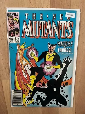 Buy The New Mutants 35 Marvel Comics 8.0 Newsstand E47-105 • 7.85£