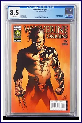 Buy Wolverine Origins #13 CGC Graded 8.5 Marvel 2007 Joe Quesada Cover Comic Book. • 43.17£