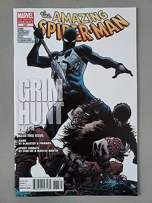 Buy Amazing Spiderman #637 2nd Print - Grim Hunt - 1st New Madame Web (2010) Marvel • 39.98£