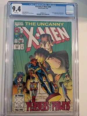 Buy CGC 9.4 White Pages 1993 Marvel Uncanny X-Men 299 Forge, Magic.  • 39.58£