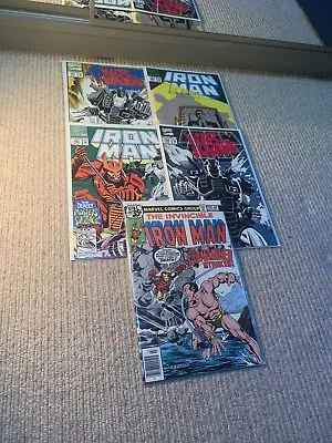 Buy Iron Man 282, 281, 283, 284 And Ironman 120/ Marvel Comics Bundle  • 69£