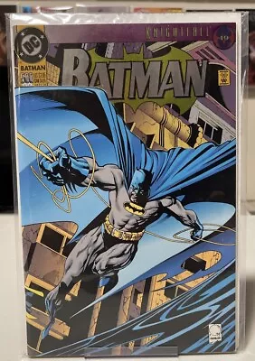 Buy DC Comic Book BATMAN #500 [1993] Knightfall Part 19, Die-Cut Cover | • 4.02£