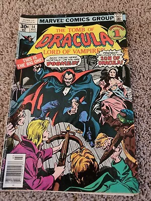 Buy The Tomb Of Dracula #54 - Blade Appearance [1977] Marvel Comics Bronze Age • 7.09£