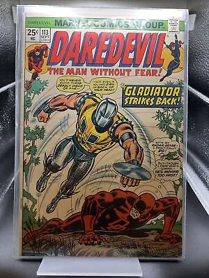 Buy Daredevil #113 1974 Marvel Comics 1st Appearance Of Death-Stalker • 47.51£