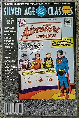 Buy SILVER AGE CLASSICS: ADVENTURE COMICS #247. First Legion Of Super-Heroes. NM • 4.78£