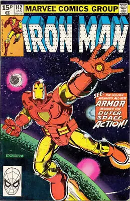 Buy Iron Man (1968) # 142 UK Price (5.0-VGF) Nick Fury, Scott Lang 1981 • 4.50£