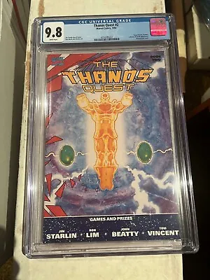Buy Thanos Quest #1 (1st, First) CGC 9.8 NM/MT, Avengers, Infinity Gauntlet! • 67.54£