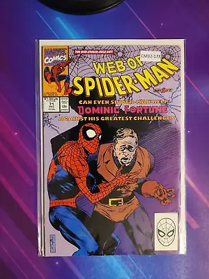 Buy Web Of Spider-man #71 Vol. 1 8.0 Marvel Comic Book Cm32-178 • 4.72£