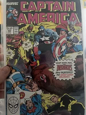 Buy Captain America #352 (1989) Marvel Comics (Bagged) • 0.99£