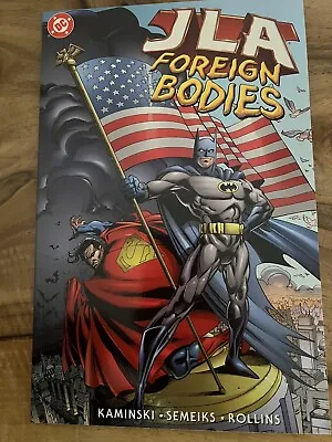 Buy JLA Foreign Bodies (1999) DC Comics Trade Paperback TPB Kaminski Semeiks Rollins • 4£
