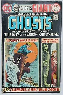 Buy Ghosts True Tales Of The Weird & Supernatural DC Ghosts #40 • 47.94£