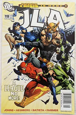 Buy JLA Vol 1 #119; DC Comics NOV 2005; Rags Morales; Mark Farmer; David Baron • 6.29£