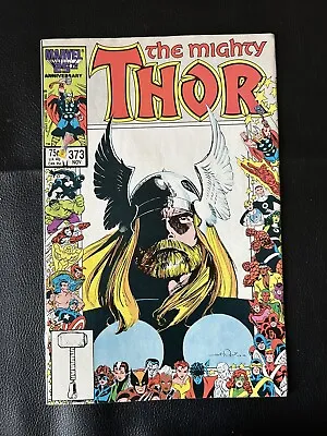 Buy The Mighty Thor #373 Marvel Comic 1986 25th Anniversary Border Walt Simonson • 7.88£