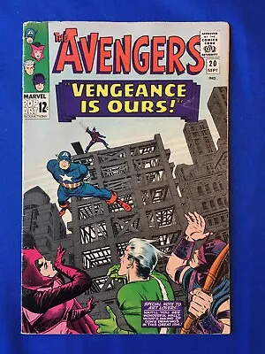 Buy Avengers #20 VG+ (4.5) MARVEL ( Vol 1 1965) • 38£