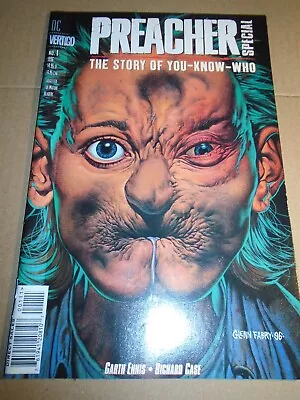 Buy PREACHER - THE STORY OF YOU KNOW WHO #1 1st Print Garth Ennis DC Vertigo 1996 NM • 3.95£