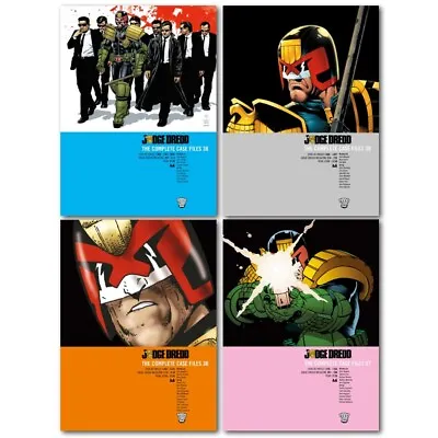 Buy Judge Dredd Complete Case Files Volume 36 To 39, Collection 4 Books Set Series 8 • 49.99£