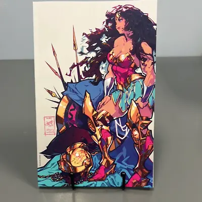 Buy Wonder Woman 80th Anniversary Rose Besch Virgin 1000LTD NYCC Exclusive • 23.99£