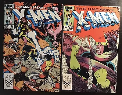 Buy Marvel Comics The Uncanny X-Men Issues 175 & 176  • 7.92£