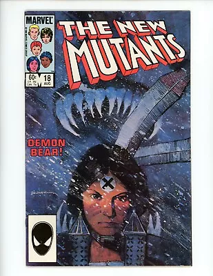 Buy New Mutants #18 Comic Book 1984 VF- 1st App Demon Bear Warlock Direct • 7.19£