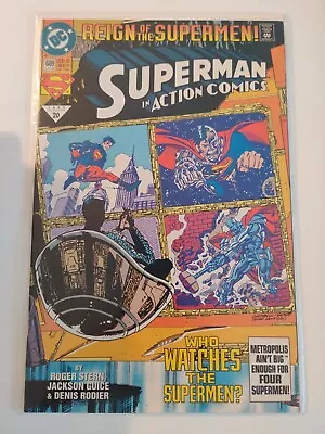 Buy Dc Comics Superman In Action Comics #689 (1993 #20) Bagged And Boarded  • 10.27£