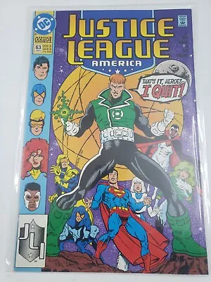 Buy Justice League America - No. 63 - DC Comics Inc. - June 1992 - VF • 1.51£