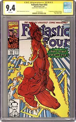 Buy Fantastic Four #353 CGC 9.4 SS Walt Simonson 1991 2719327010 1st Mr. Mobius • 106.73£
