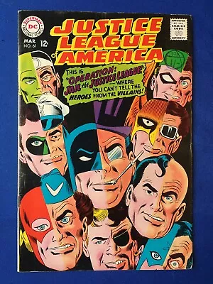 Buy Justice League Of America #61 FN (6.0) DC ( Vol 1 1968) (2) • 21£