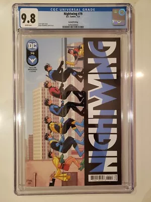 Buy Nightwing 79 2nd Print Variant CGC 9.8 DC Comics 2021 • 39.18£