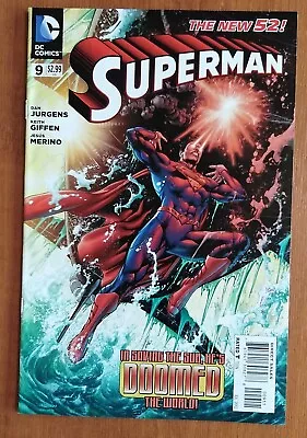 Buy Superman #9 - DC Comics 1st Print 2011 Series • 6.95£