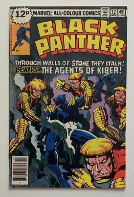 Buy Black Panther #12 (Marvel 1978) FN+ Condition Bronze Age • 35£