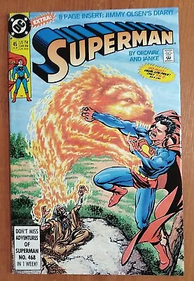 Buy Superman #45 - DC Comics 1st Print • 6.99£