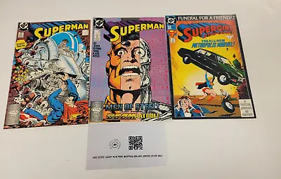 Buy 3 DC Comic Books Superman #19 20 + Supergirl In Action Comics #685 65 TJ1 • 14.19£