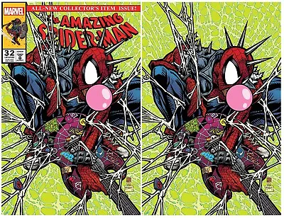 Buy Amazing Spider-man #32 Takashi Okazaki Trade/virgin Variant Ltd To 1000 • 38.95£