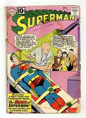 Buy Superman #149 GD- 1.8 1961 • 25.34£