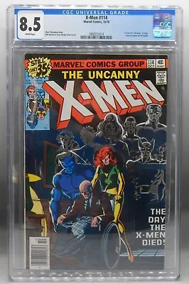 Buy CGC 8.5 Marvel Comics UNCANNY X MEN #114 Chris Claremont WOLVERINE Nightcrawler • 106.86£