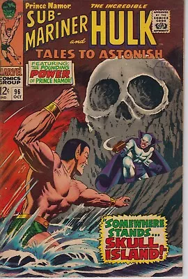 Buy Tales To Astonish 96 - 1967 - Sub-Mariner, Hulk - Fine/Very Fine REDUCED PRICE • 19.99£