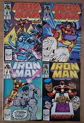 Buy Iron Man (1968 1st Series) Issue 245, 246, 247 And 248 (4 Part Storyline) • 14.58£