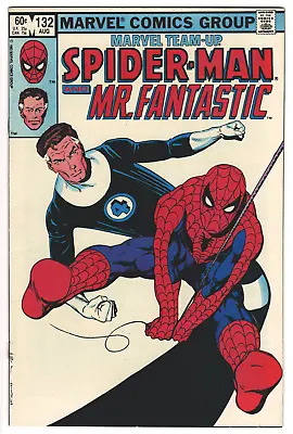 Buy NM- Marvel Team-Up #132 - 1983 NEWSSTAND EDITION, Spidey Mr Fantastic. • 4.76£