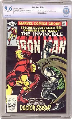 Buy Iron Man #150 CBCS 9.6 1981 0011061-AB-003 • 209.51£